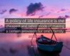 Benjamin Franklin Quote: “A policy of life insurance is the cheapest ...